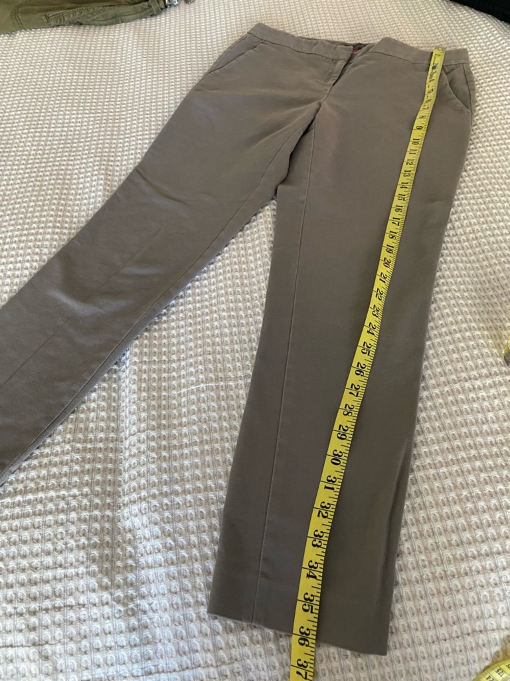 Vince Camuto Gray Straight-Leg Pants